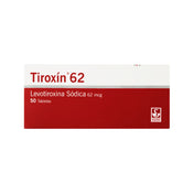 Tiroxin Tabletas 62 Mcg Caja X 50 Unds
