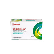 Irbigen (Irbesartan+H) (Rg) Tabletas 300/12.5 Mg Caja X 30 U
