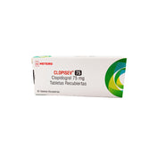 Clopisev (Clopidogrel) (Rg) Tabletas 75 Mg Caja X 30 Unds