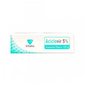 Aciclovir Vitalis Unguento 5% Caja 15 G